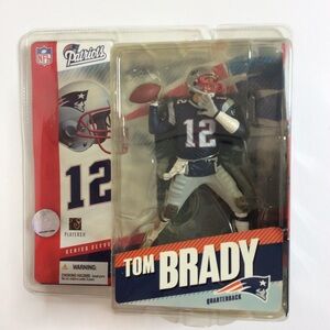 New McFarlane 2005 Tom Brady Action Figure